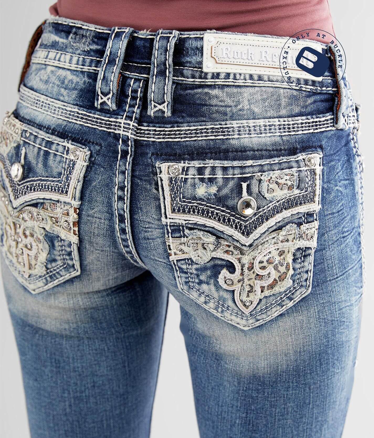 Rock Revival Celinda Straight Stretch Cuffed Jean - Women's