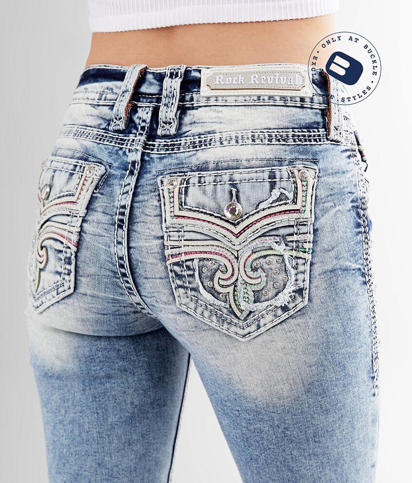 Kreet vrek Bijlage Rock Revival Celinda Mid-Rise Skinny Stretch Jean - Women's Jeans in  Celinda MS250 | Buckle