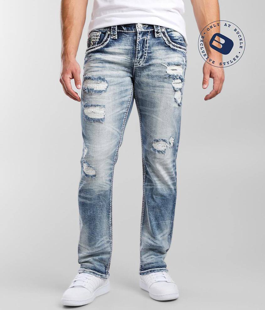 Rock Revival Fincher Straight Stretch Jean - Men's Jeans in Fincher ...