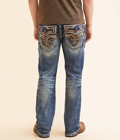 Rock Revival Tanner Boot Stretch Jean back view