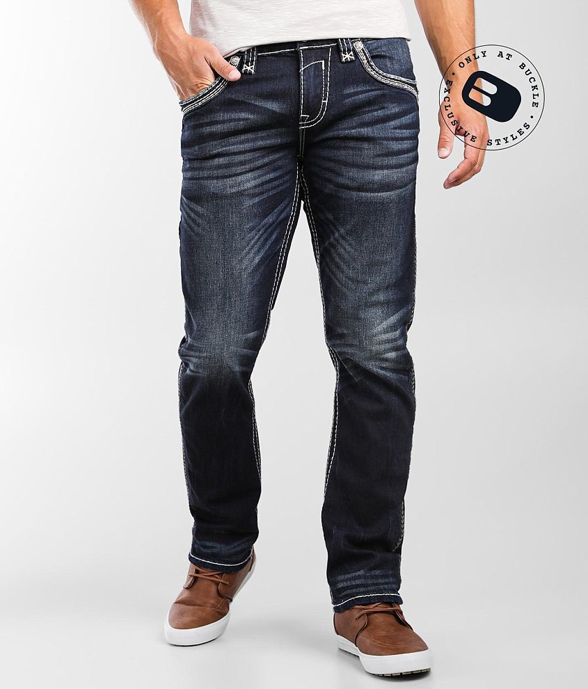 Rock Revival Joe Straight Stretch Jean - Men's Jeans in Joe J203 | Buckle