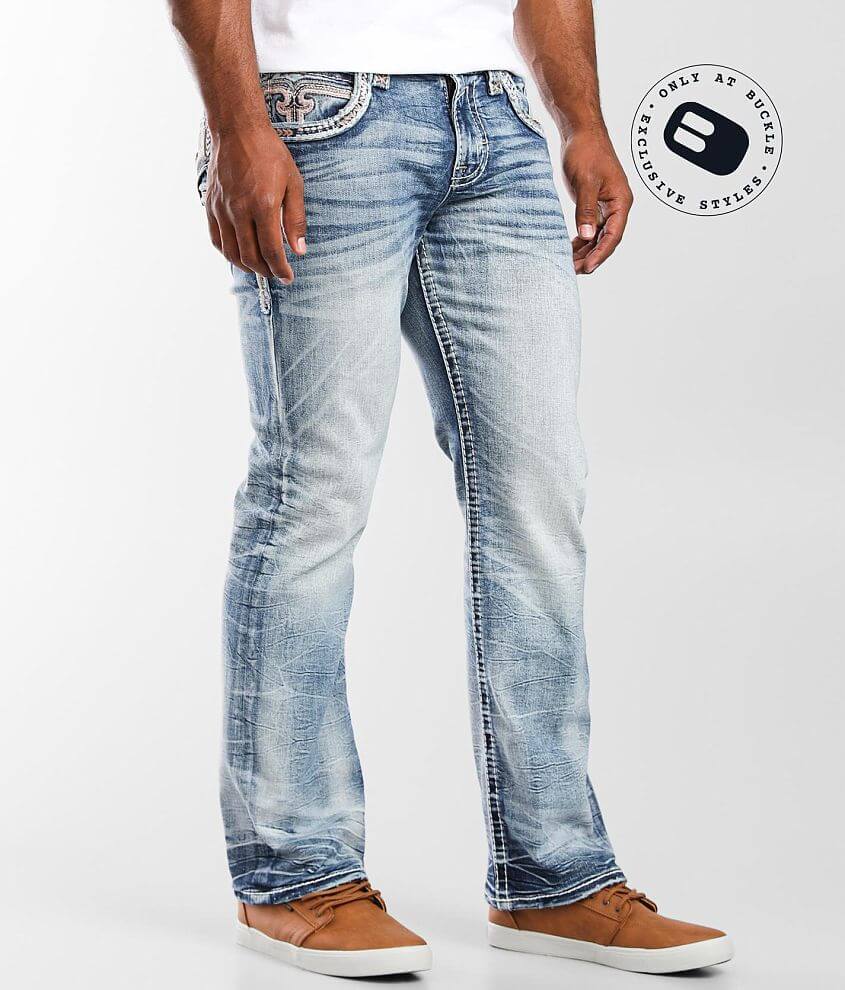 Rock Revival Gary Boot Stretch Jean - Men's Jeans in Gary B203 | Buckle