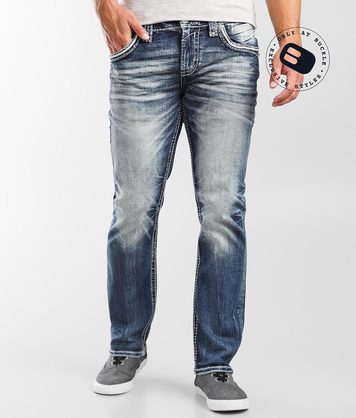 rock revival mens jeans buckle