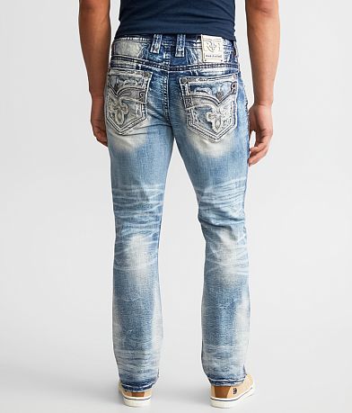Rock Revival Tate Straight Stretch Jean BACK