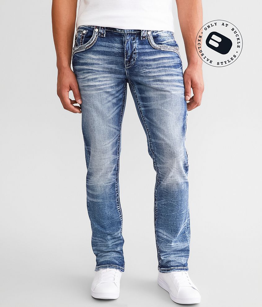 Rock Revival Garlen Straight Stretch Jean front view