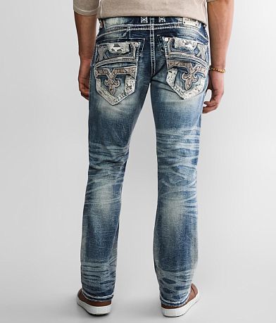 Rock Revival Rhett Boot Stretch Jean BACK