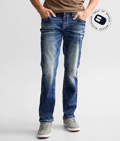 Buckle mens jeans store clearance