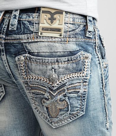 Rock Revival Cassius Boot Stretch Jean BACK_POCKET