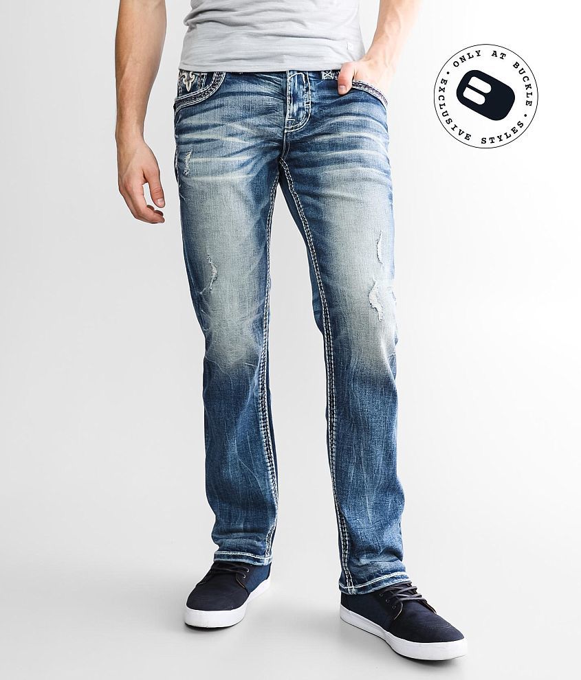 Rock Revival Zane Straight Stretch Jean - Men's Jeans in Zane J203 | Buckle