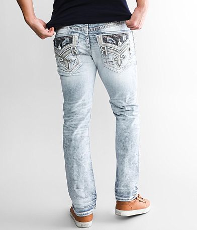 Rock Revival Eoin Straight Stretch Jean BACK