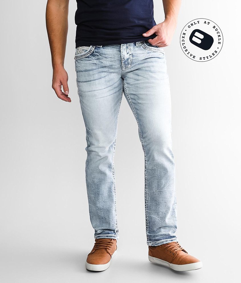Rock Revival Eoin Straight Stretch Jean front view