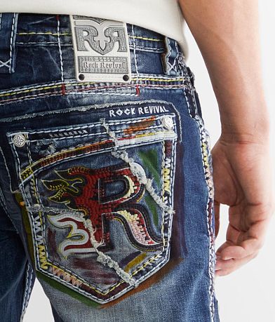 Rock Revival Denny Straight Stretch Jean BACK_POCKET