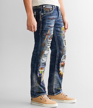 Rock Revival Denny Straight Stretch Jean FULL_RIGHT_SIDE