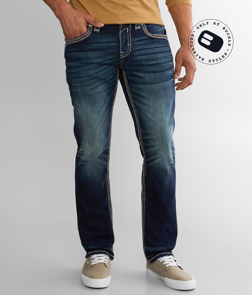 Rock Revival Rishi Straight Stretch Jean front view