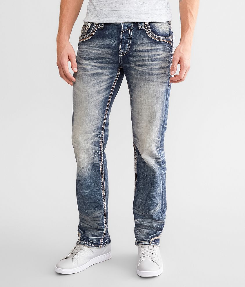 Rock Revival Rishi Straight Stretch Jean - Men's Jeans in Rishi J203 ...