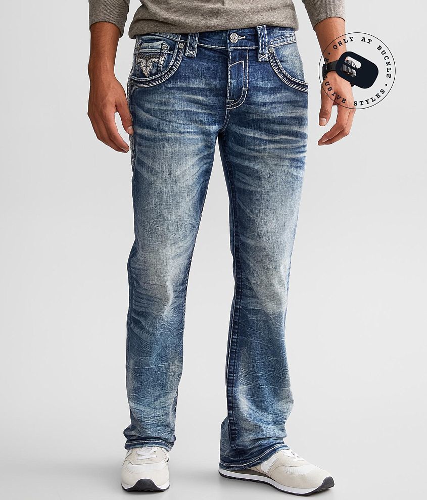 Rock Revival Louie Boot Stretch Jean - Men's Jeans in Louie B201 | Buckle