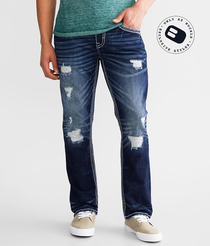 Rock Revival Grady Straight Stretch Jean - Men's Jeans in Grady J202 ...