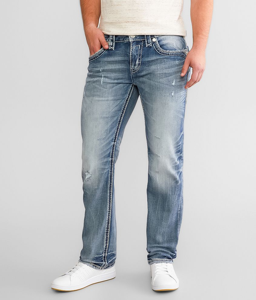 Rock Revival Bryant Straight Stretch Jean front view