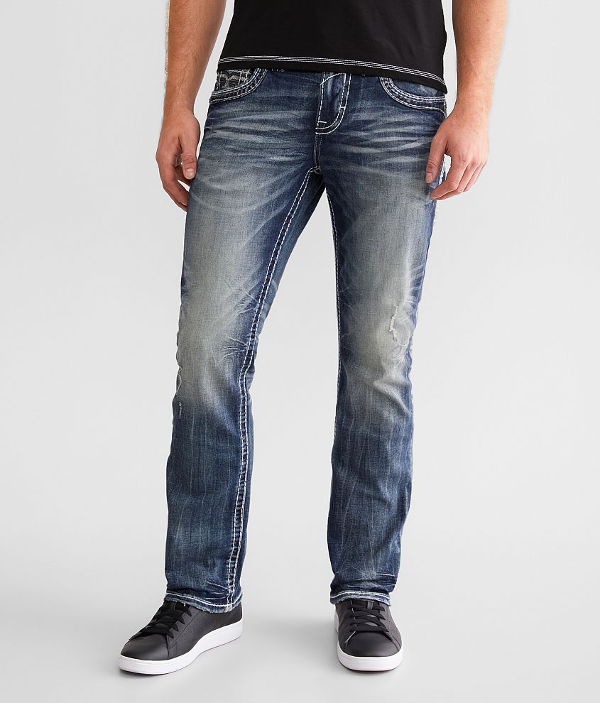 Rock Revival Toby Straight Stretch Jean - Men's Jeans in Toby J200 | Buckle