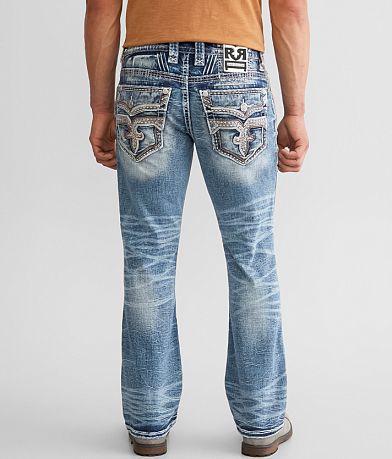 Rock Revival Aditya Boot Stretch Jean back view