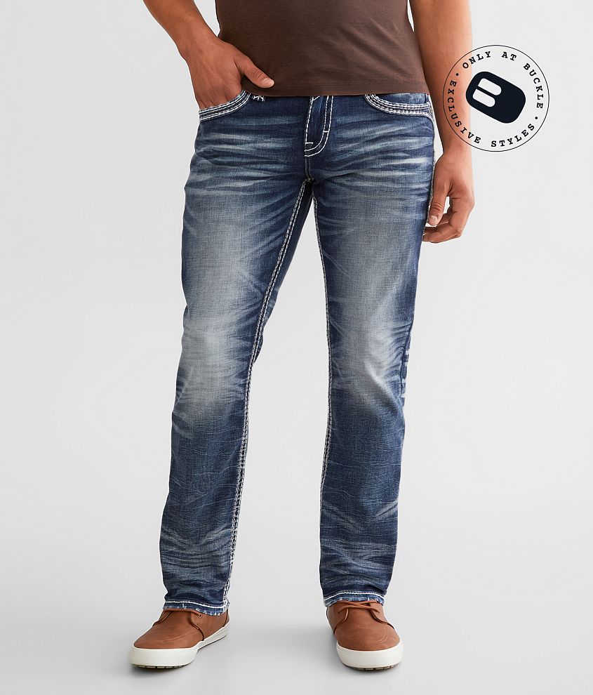 Rock Revival Bradlee Straight Stretch Jean - Men's Jeans in Bradlee ...