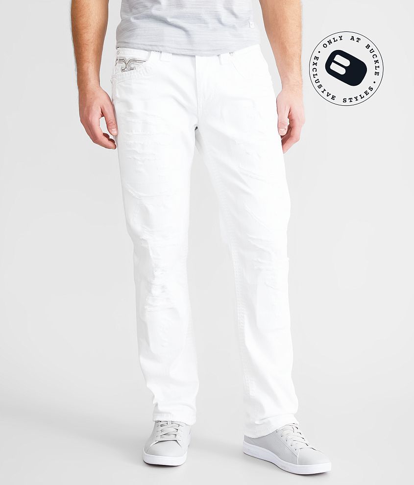 Rock revival best sale white jeans