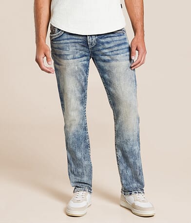 Rock Revival Nash Straight Stretch Jean front view