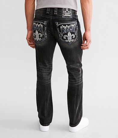 Rock Revival Jevvin Straight Stretch Jean back view
