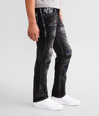 Rock Revival Jevvin Straight Stretch Jean full right side view