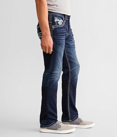Rock Revival Glynn Straight Stretch Jean full right side view
