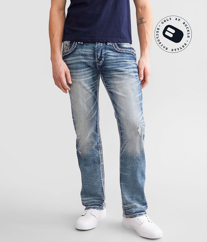 Rock Revival Kyrie Straight Stretch Jean front view