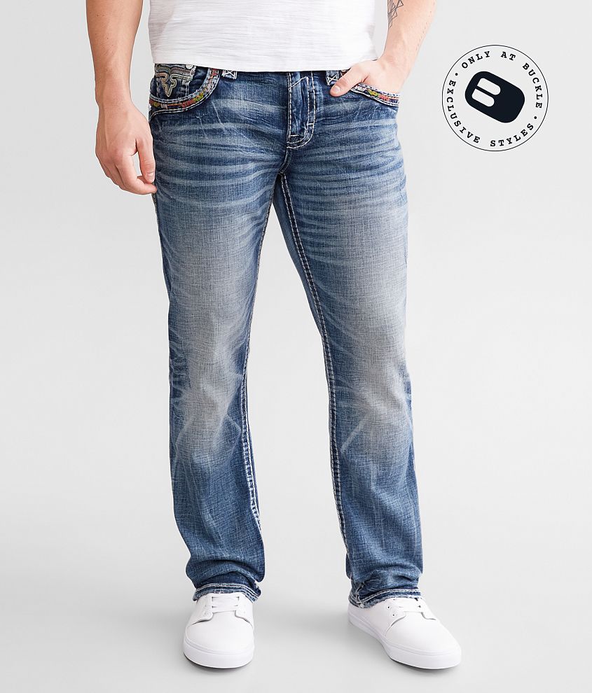 Rock Revival Jeth Straight Stretch Jean front view