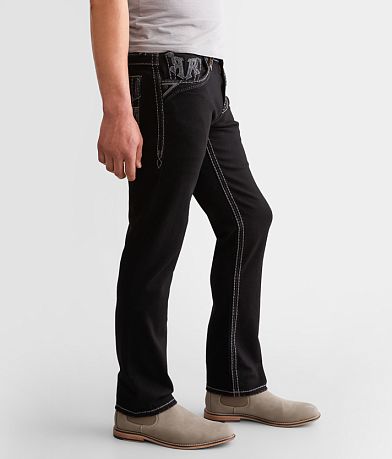 Rock Revival Hayes Straight Stretch Jean full left side view