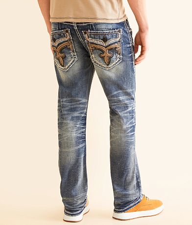 Rock Revival Jaydy Straight Stretch Jean back view