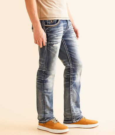 Rock Revival Jaydy Straight Stretch Jean full right side view