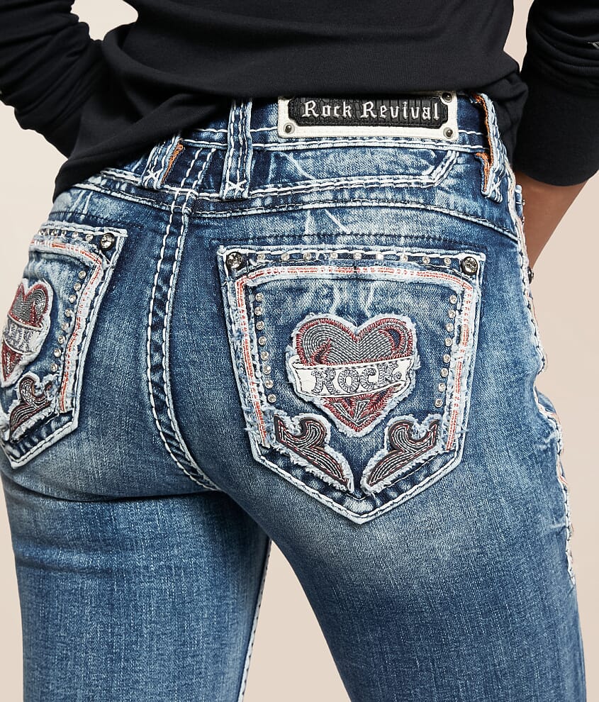 Kelia Curvy High Rise Boot Stretch Jean