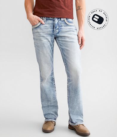 Rock Revival Juniper Slim Boot Jean - Men's Jeans in Juniper BM2