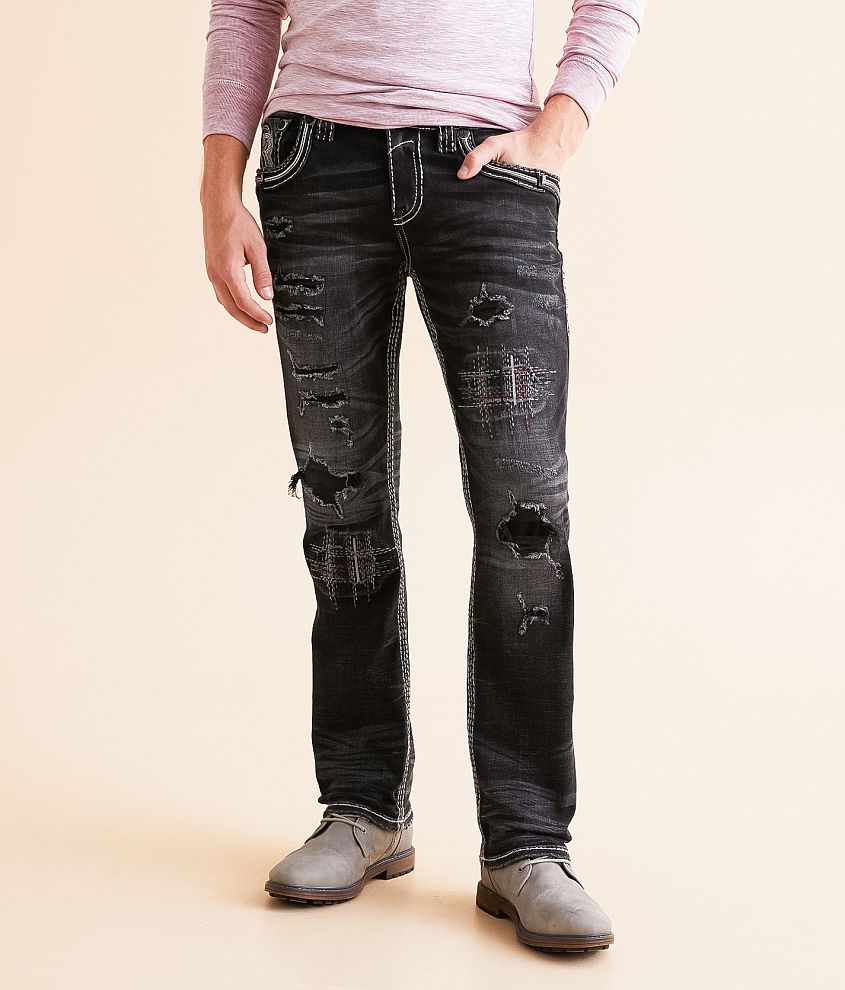 Rock Revival Vance Straight Stretch Jean front view