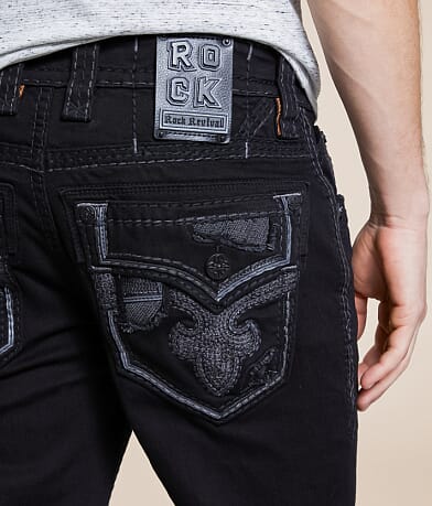 Rock Revival Cayden Boot Stretch Jean BACK_POCKET