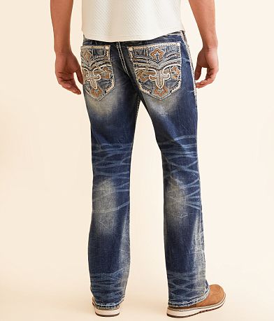 Rock Revival Chason Boot Stretch Jean back view