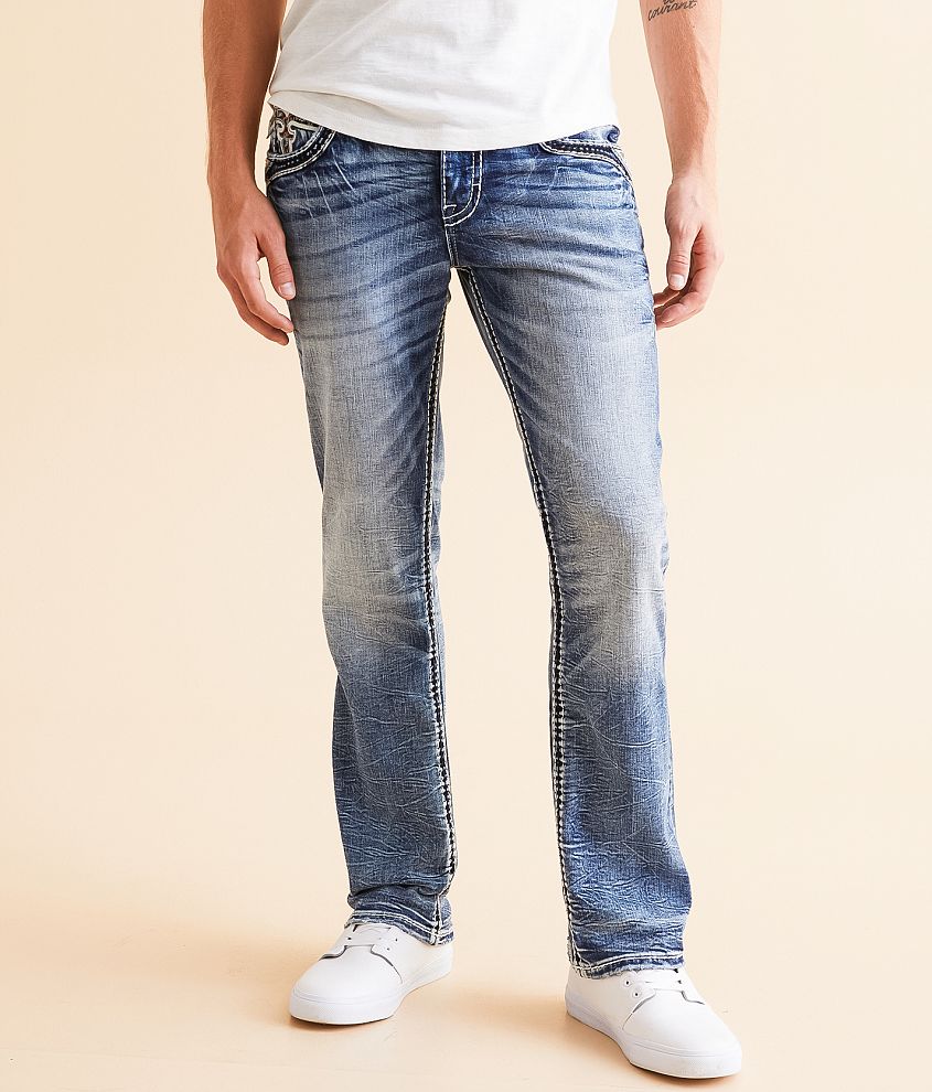 Rock Revival Andres Straight Stretch Jean front view