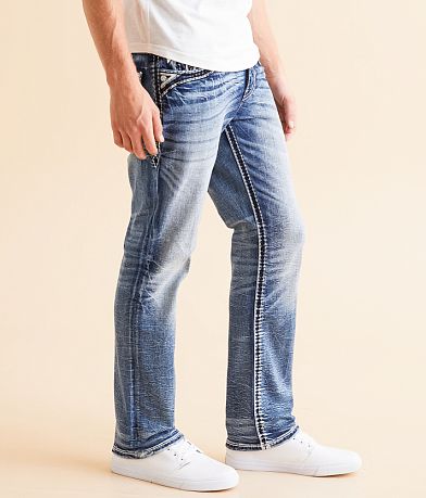 Rock Revival Andres Straight Stretch Jean full right side view