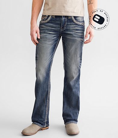 Rock Revival Jerron Boot Stretch Jean front view