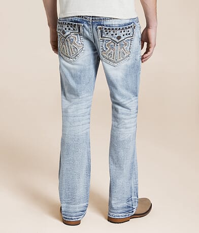 Rock Revival Marcelo Boot Stretch Jean back view