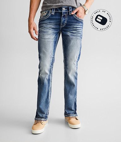 Rock Revival Scion Slim Boot Stretch Jean - Men's Jeans in Scion SB201