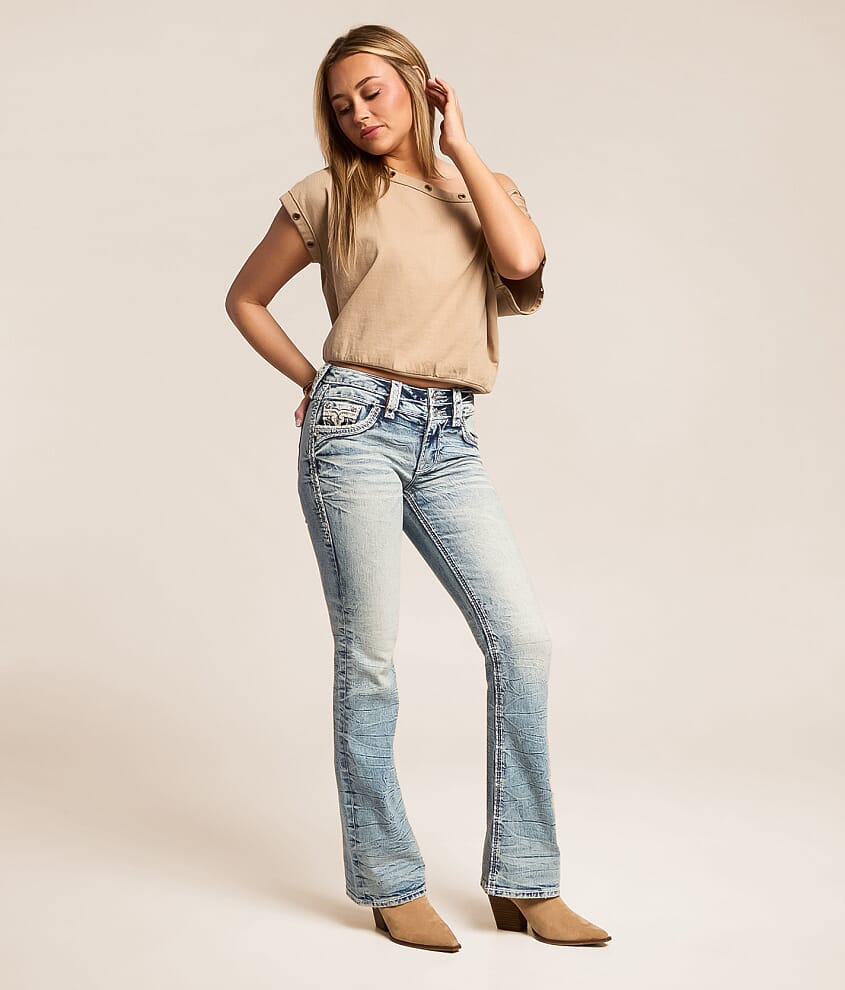 Rock Revival Zuriana Mid-Rise Boot Stretch Jean - Women's Jeans in
