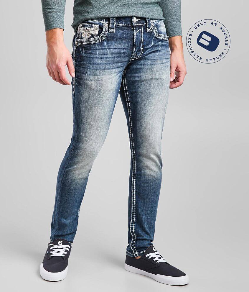Rock Revival Biscay Bay Slim Taper Stretch Jean front view