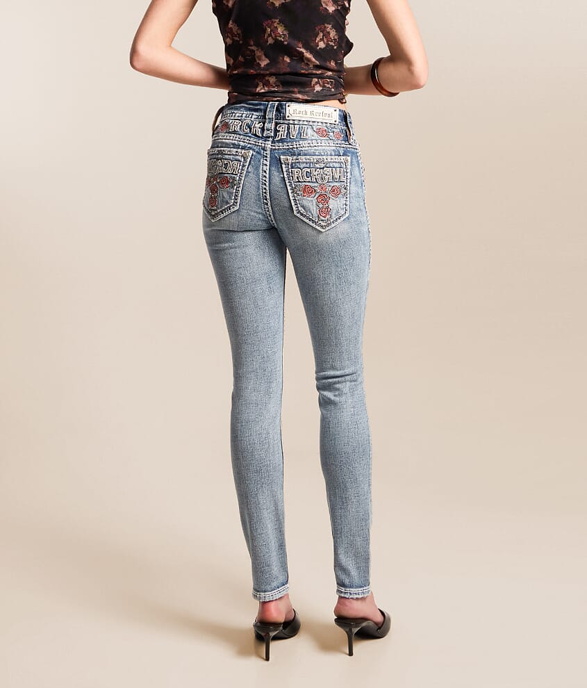 Rosa Mid-Rise Skinny Stretch Jean - thumbnail 4