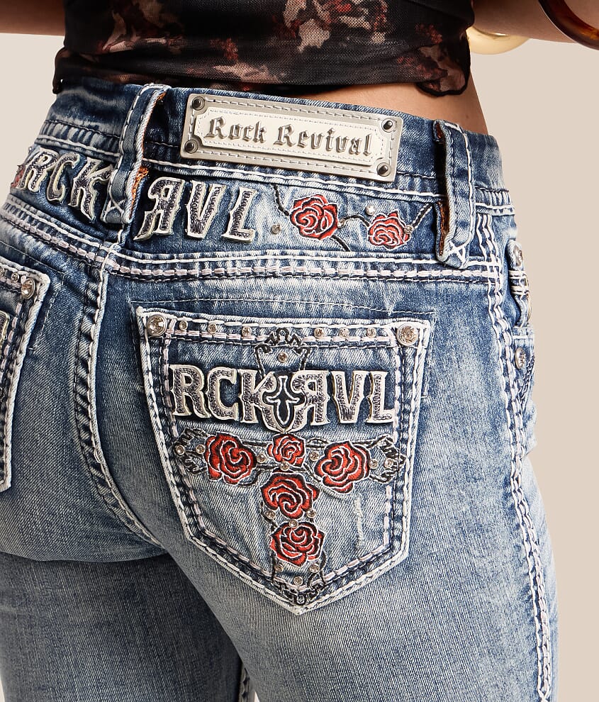 Rosa Mid-Rise Skinny Stretch Jean