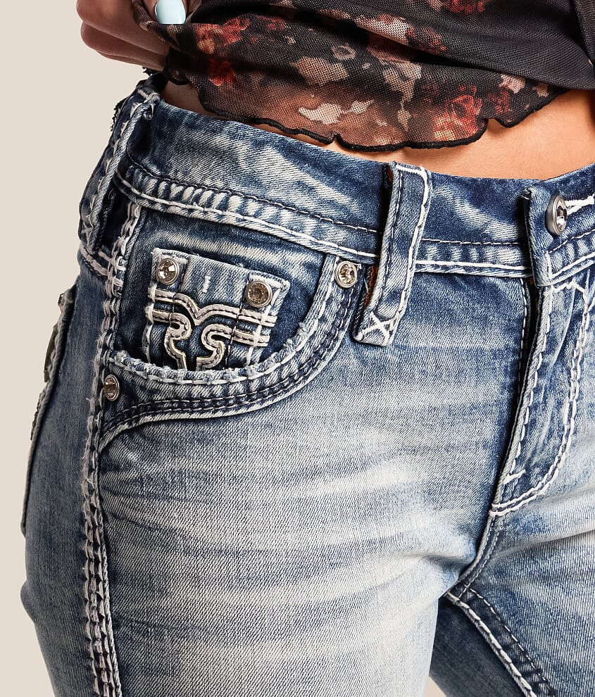 Rosa Mid-Rise Skinny Stretch Jean